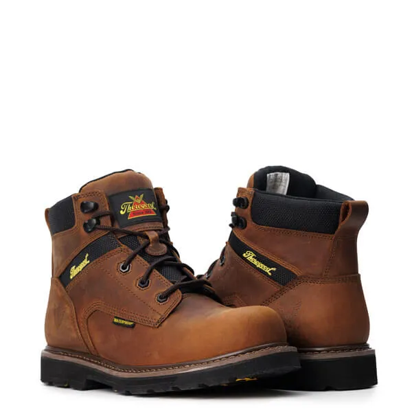 Thorogood 6 Jobsite Series Crazy Horse Waterproof Safety Toe