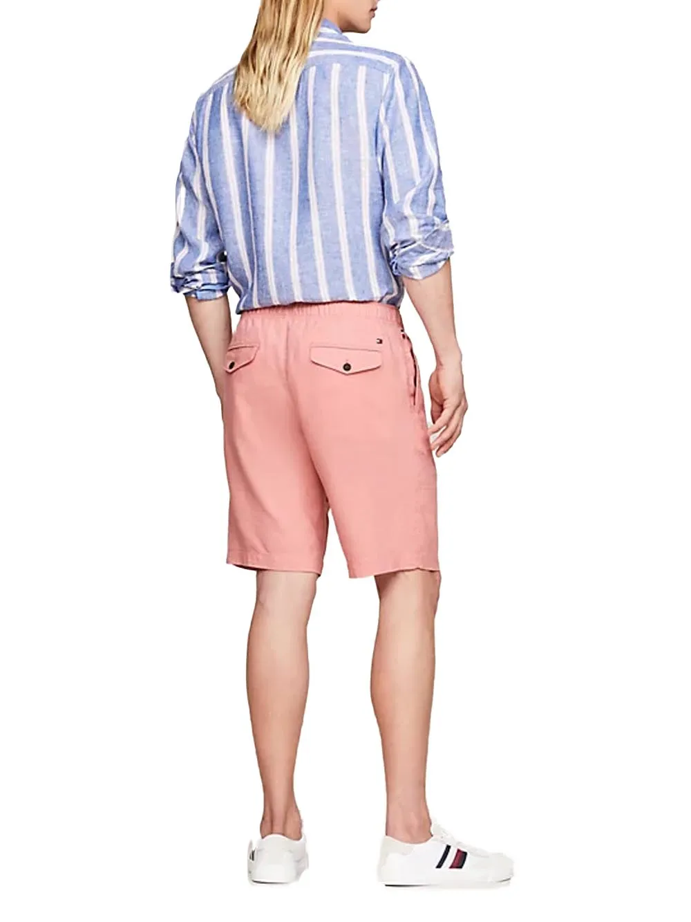 Tommy Hilfiger Bermuda Uomo Mw0mw34498 Rosa