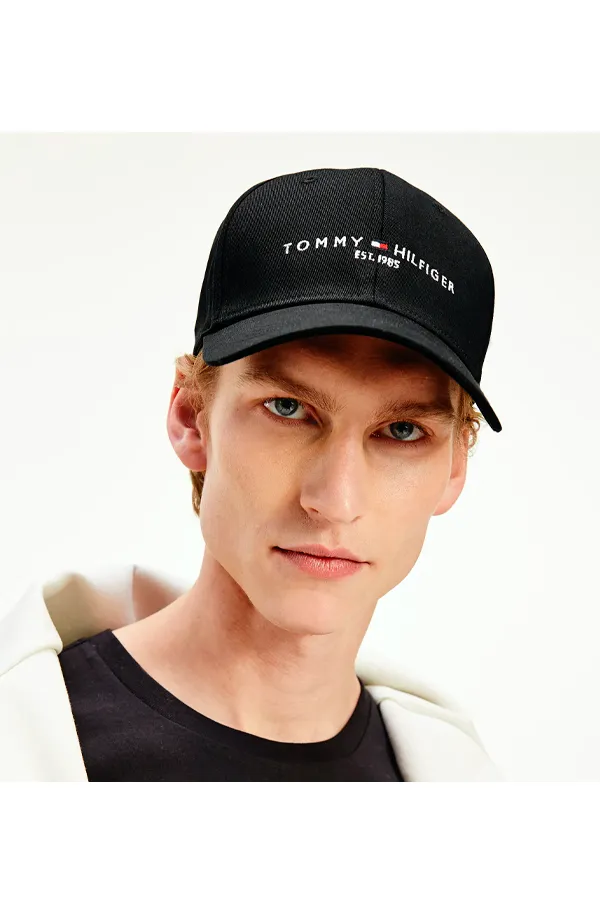 Tommy Hilfiger Essential Logo Cap Black