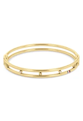 Tommy Hilfiger Hardware Hinged Bangle