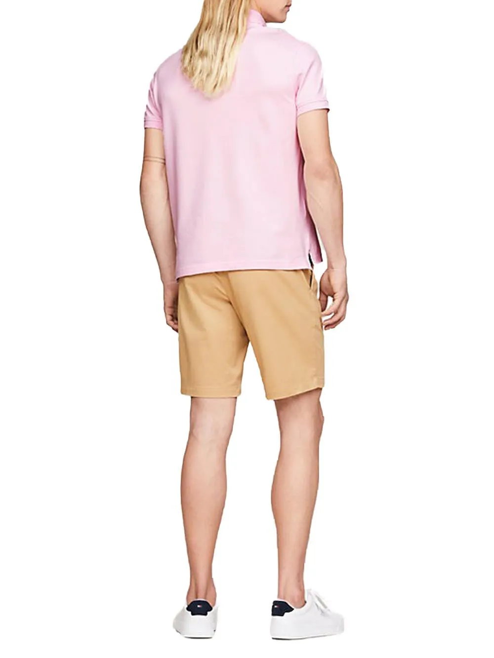 Tommy Hilfiger Polo Uomo Mw0mw17771 Rosa