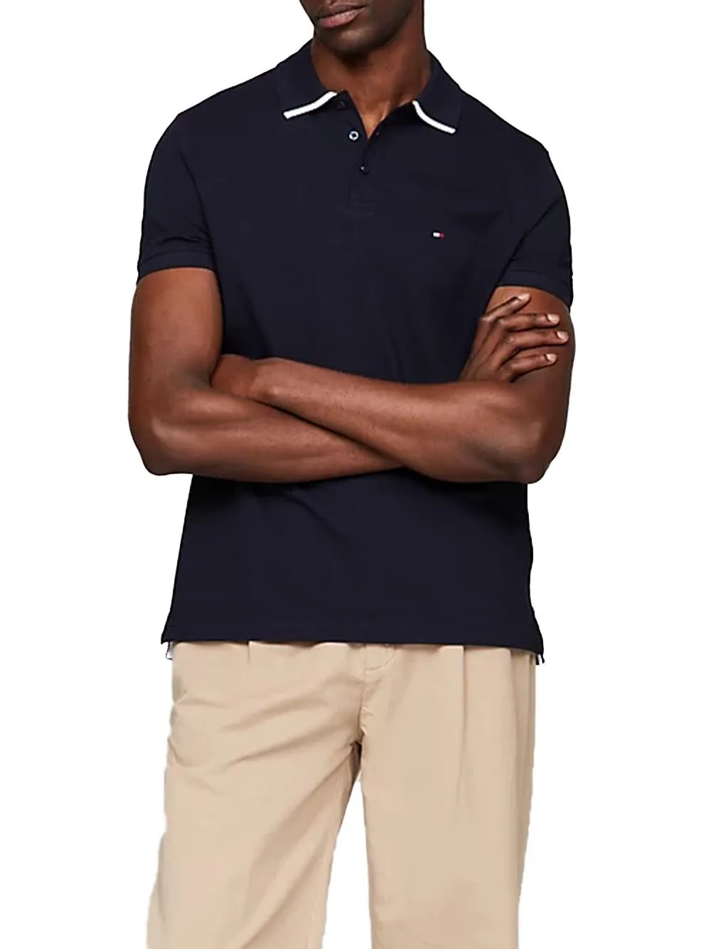 Tommy Hilfiger Polo Uomo Mw0mw34754 Blu