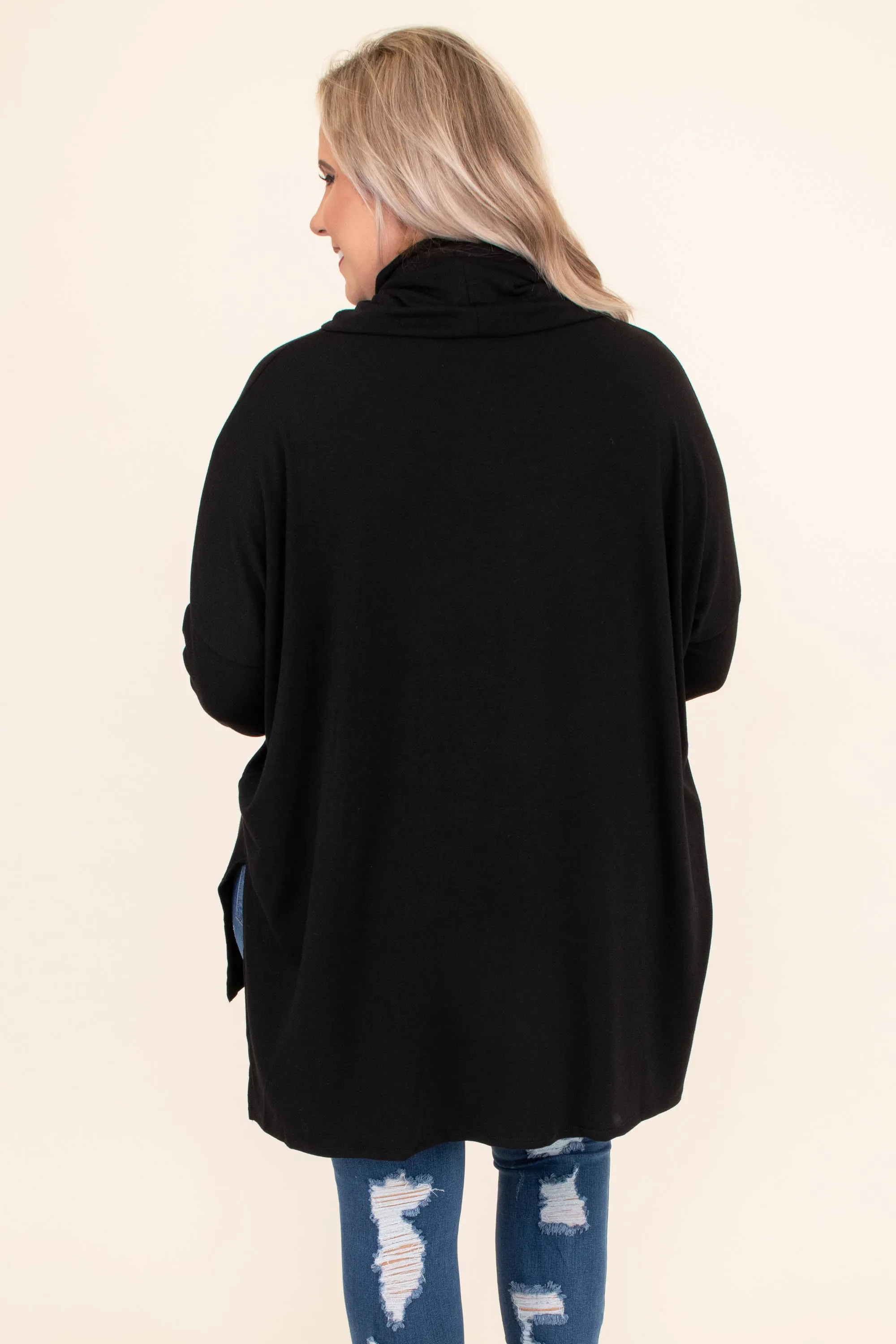 Totally Worth It Tunic, Black