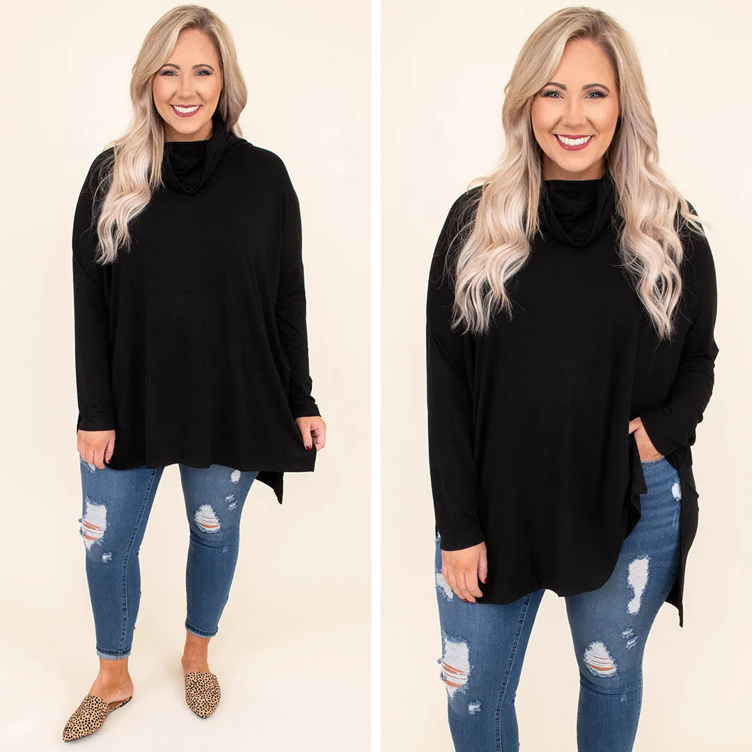 Totally Worth It Tunic, Black