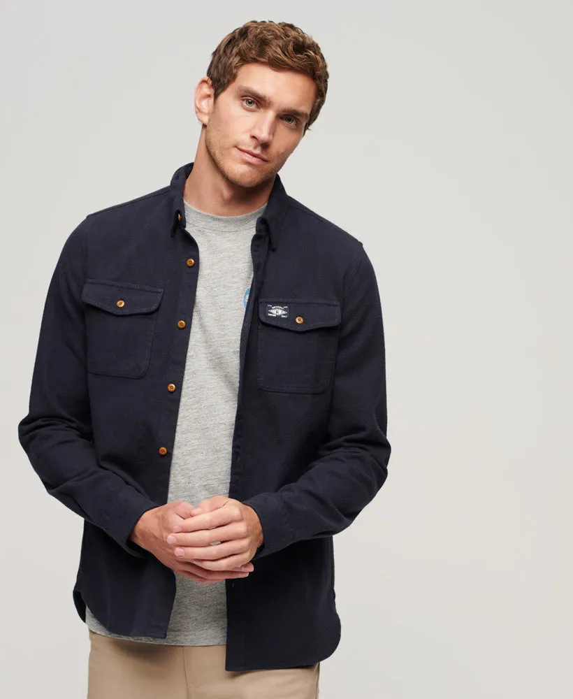 Trailsman Flannel Shirt | Deep Navy