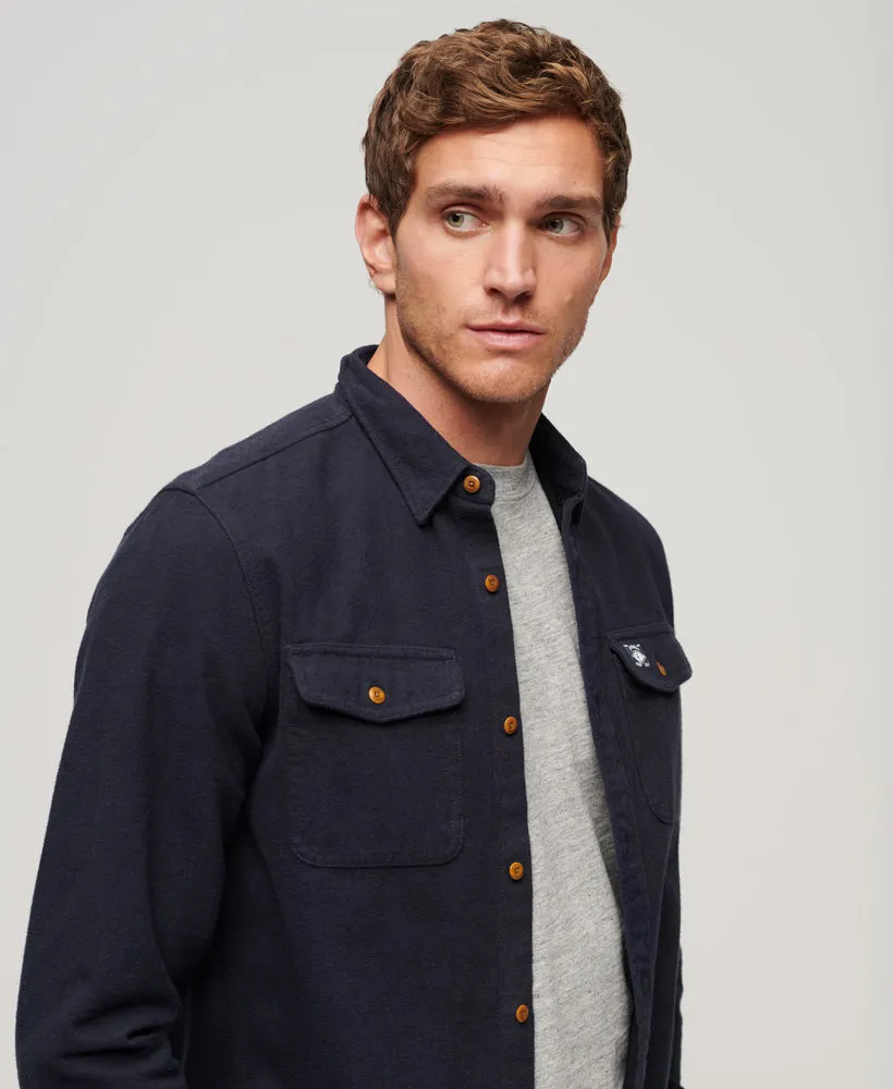 Trailsman Flannel Shirt | Deep Navy