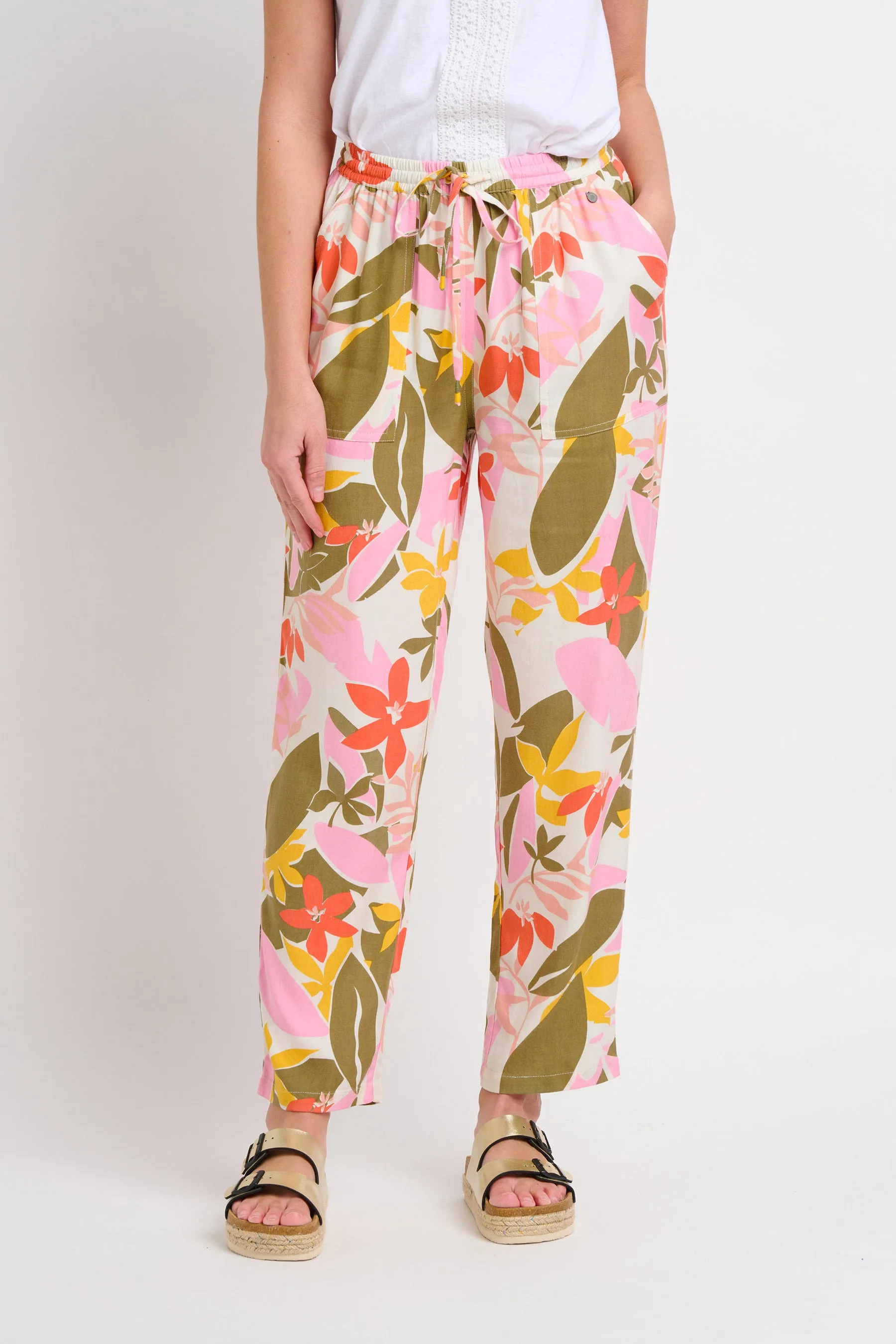 Tropical Palm Traveller Pants