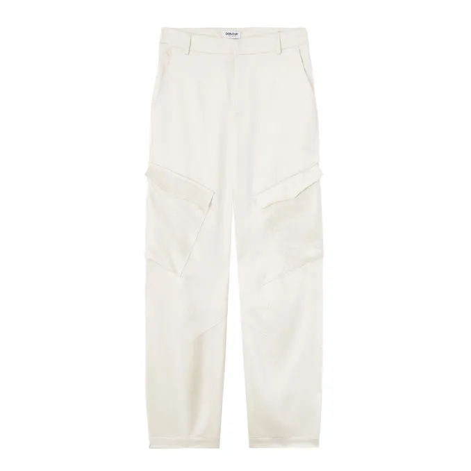 TROUSERS CAMILLA CARGO Woman Butter