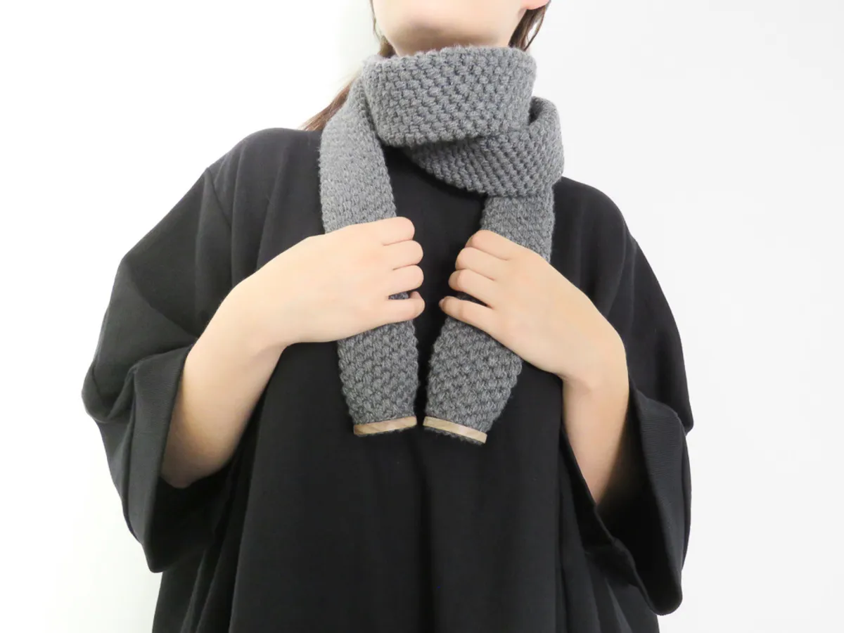 TUBE SCARF - GRAY