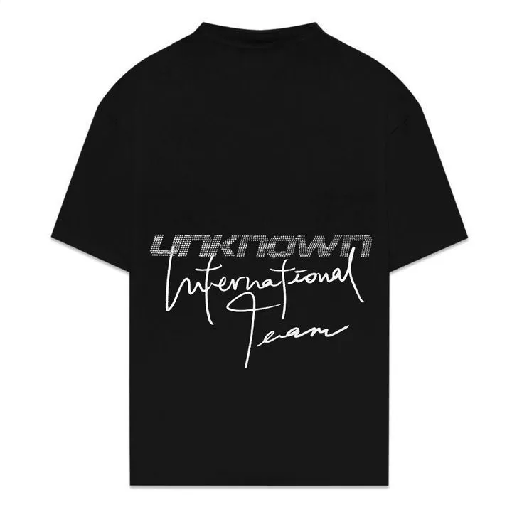 UNKNOWN  |Pullovers Street Style Cotton Short Sleeves Logo T-Shirts