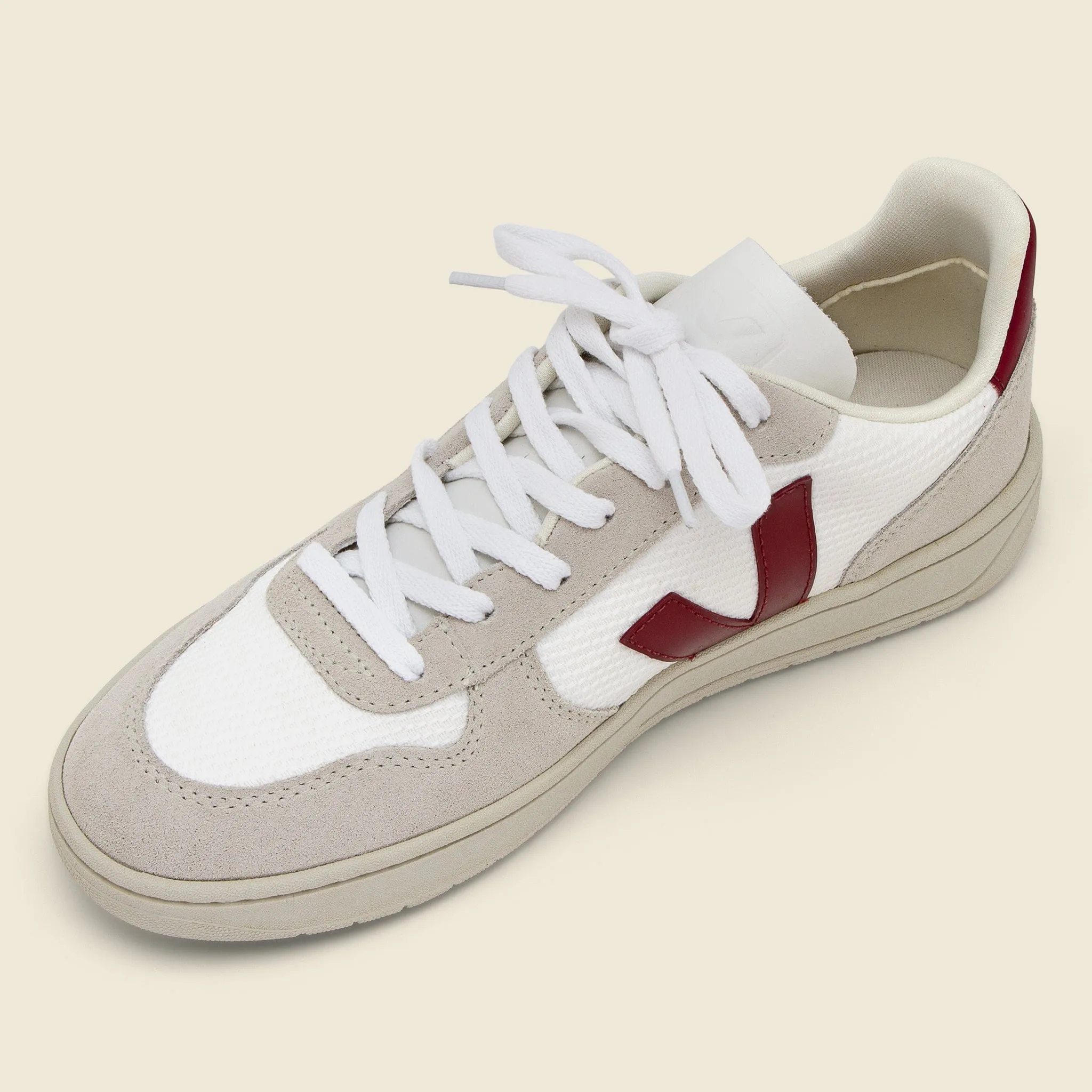 V-10 B-Mesh Sneaker - White Natural