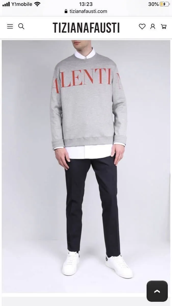 VALENTINO  |Pullovers Street Style Long Sleeves Cotton Luxury