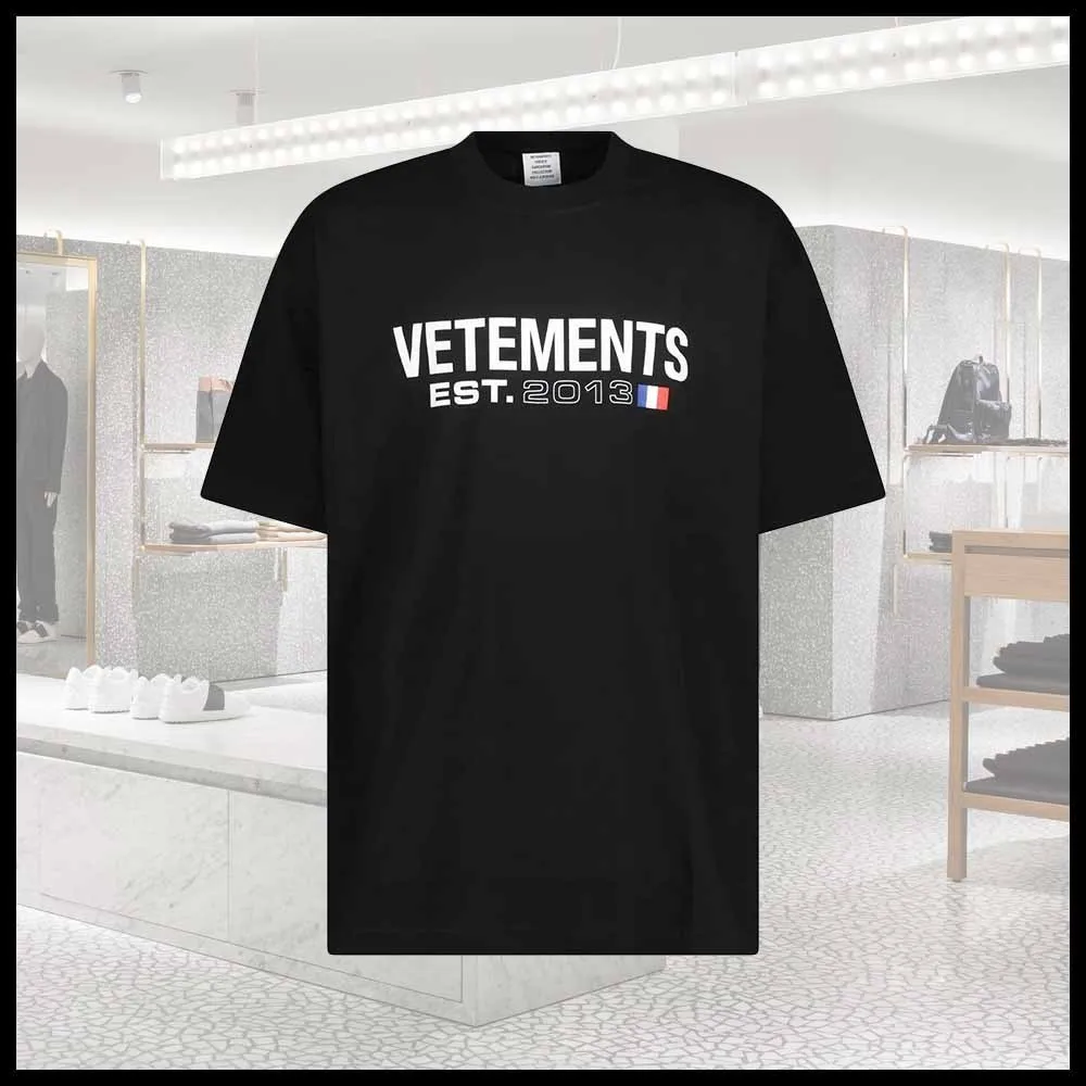 VETEMENTS  |Pullovers Unisex Street Style Plain Cotton Oversized Logo