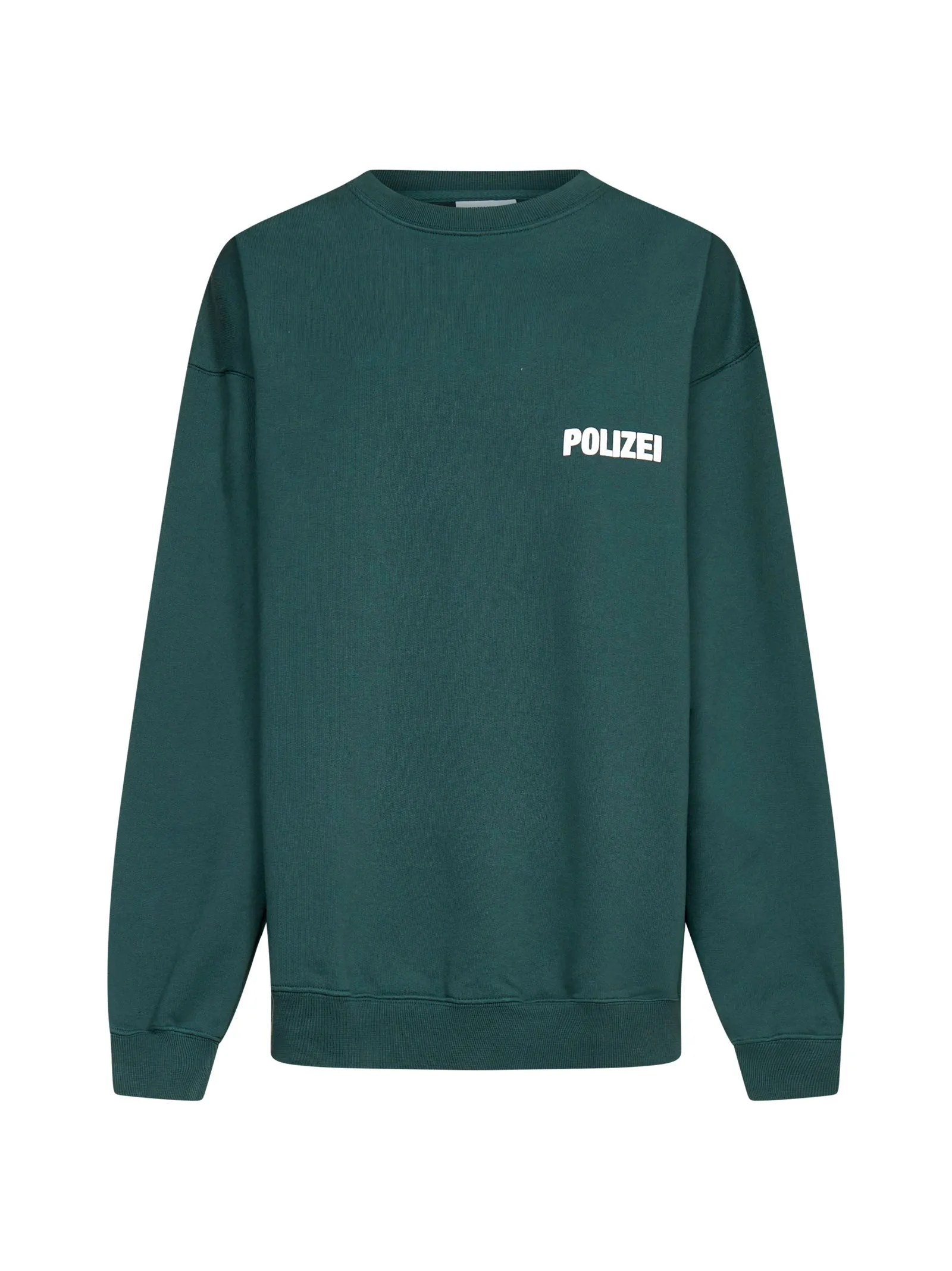 Vetements Slogan Printed Crewneck Sweatshirt