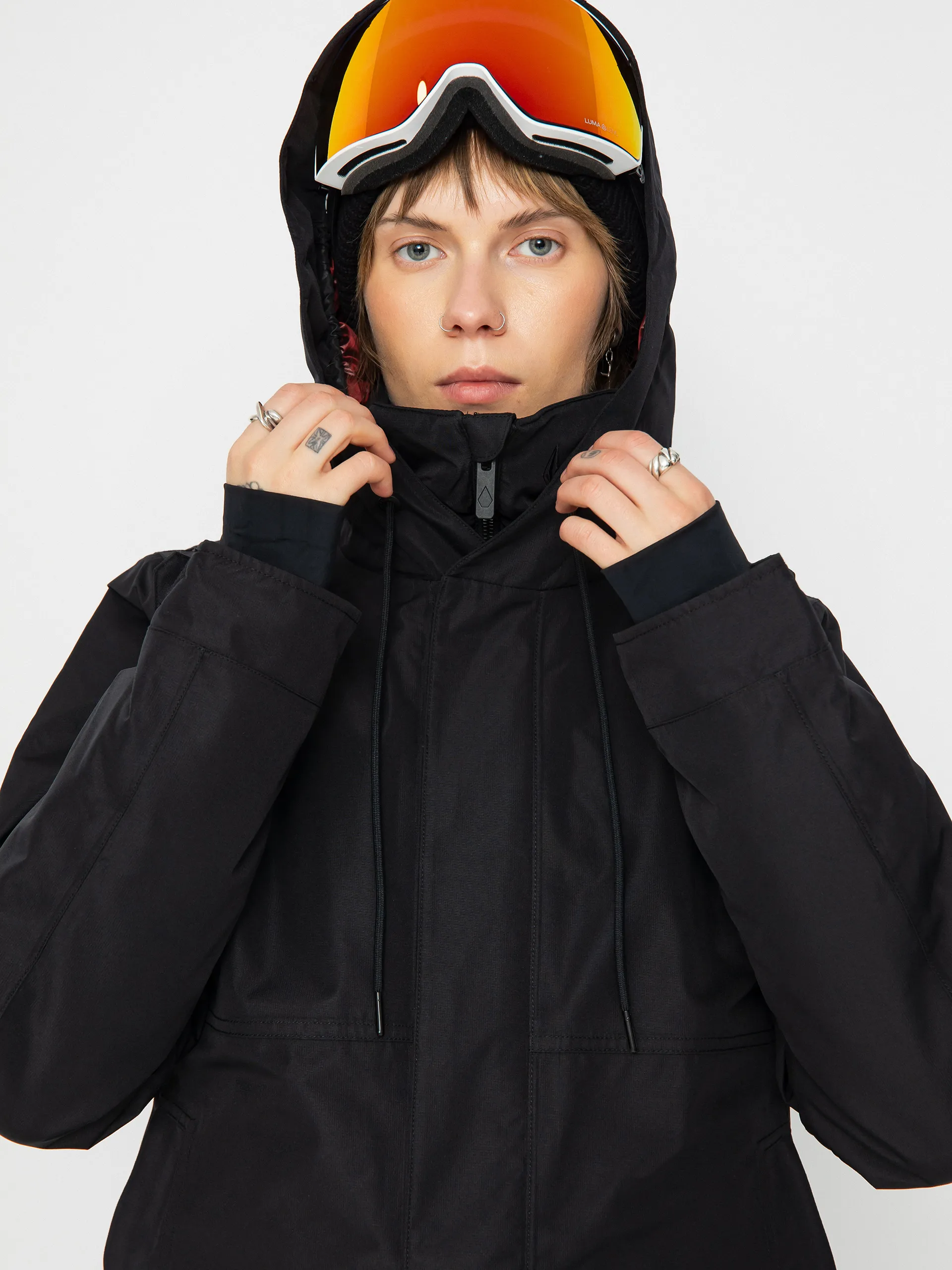 Volcom Paxson 2L Tds Inf Parka Snowboard jacket Wmn (black)