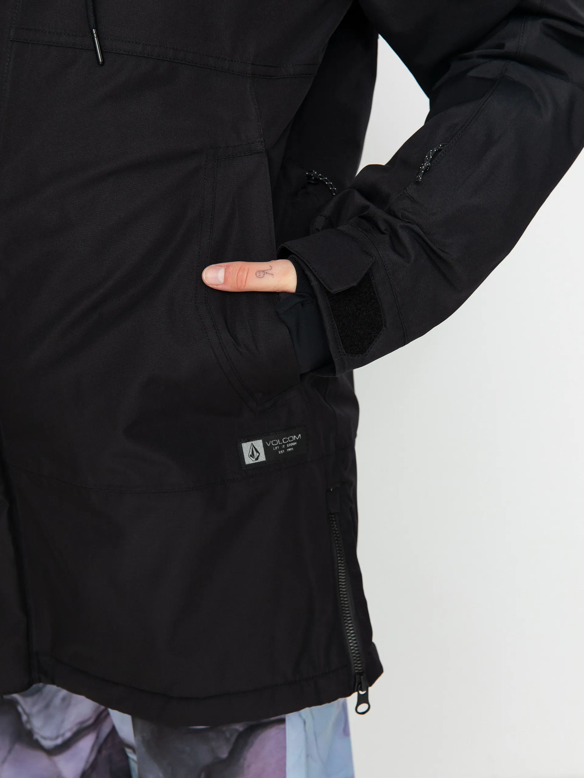 Volcom Paxson 2L Tds Inf Parka Snowboard jacket Wmn (black)