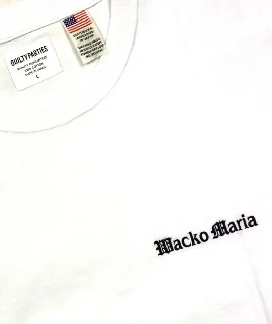 WACKO MARIA  |Pullovers Unisex Street Style Cotton Short Sleeves T-Shirts