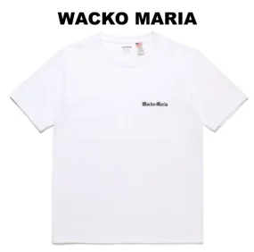 WACKO MARIA  |Pullovers Unisex Street Style Cotton Short Sleeves T-Shirts