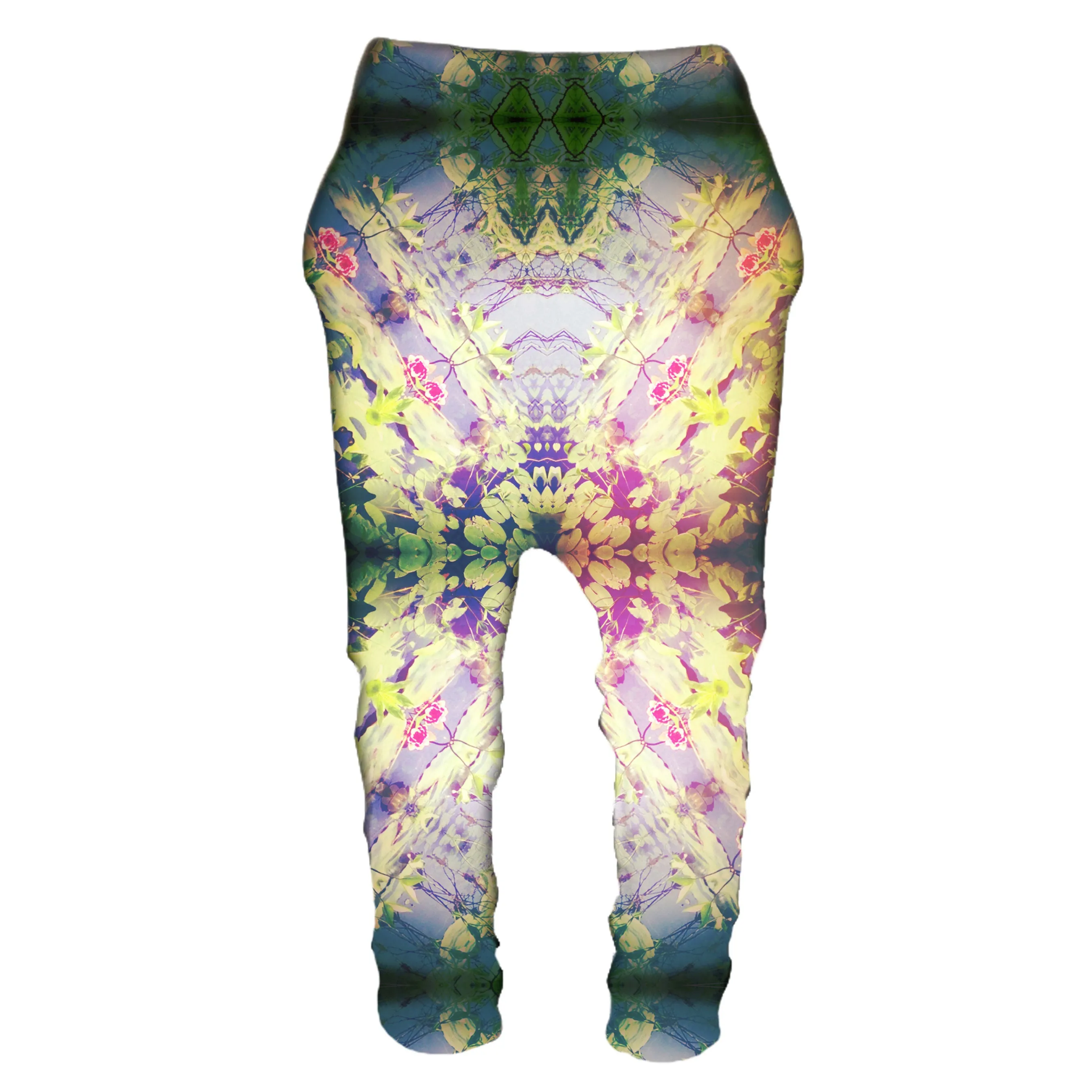 WATER LILIES DROP PANTS