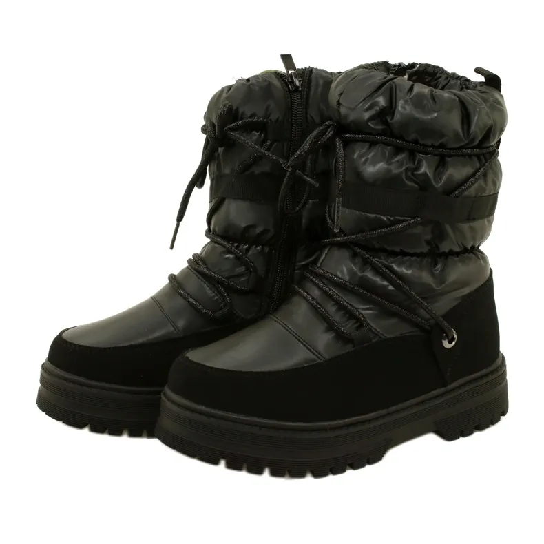 WaterProof Children's Snow Boots Miss Evento 23Dz23-6585 Black