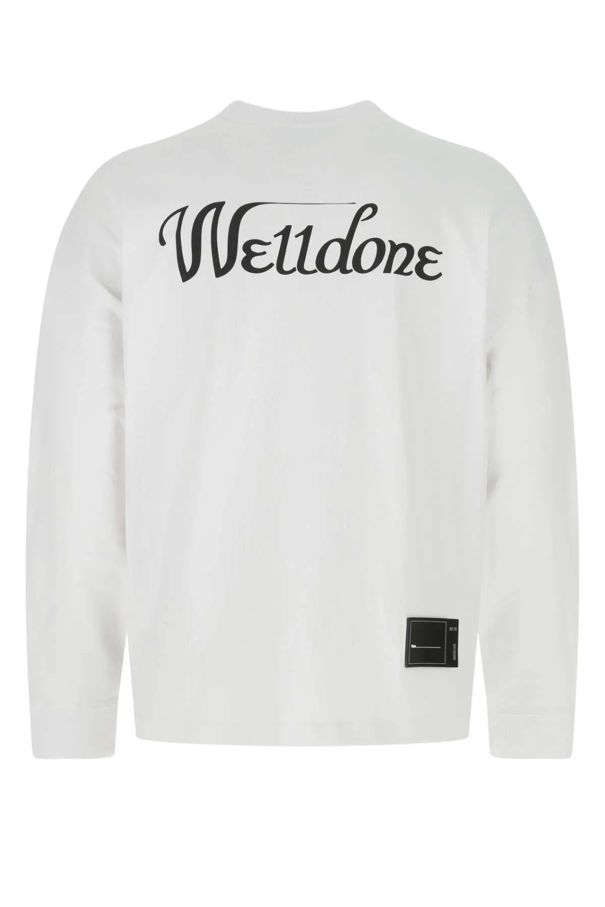 We11done Logo Printed Crewneck Sweatshirt