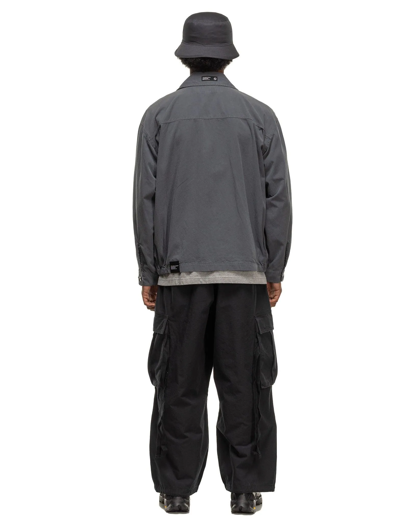 Wide Cargo Pants Black