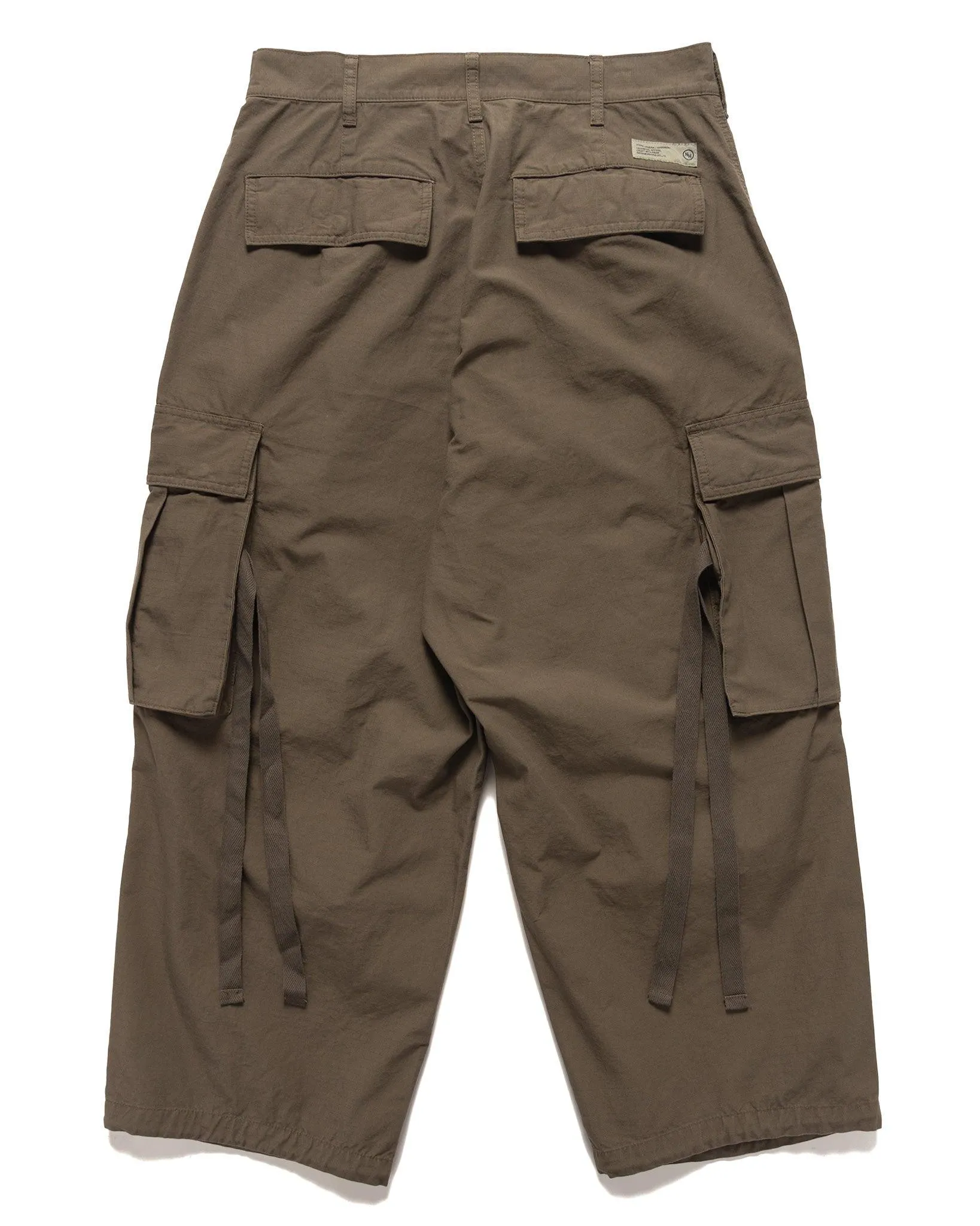 Wide Cargo Pants Brown