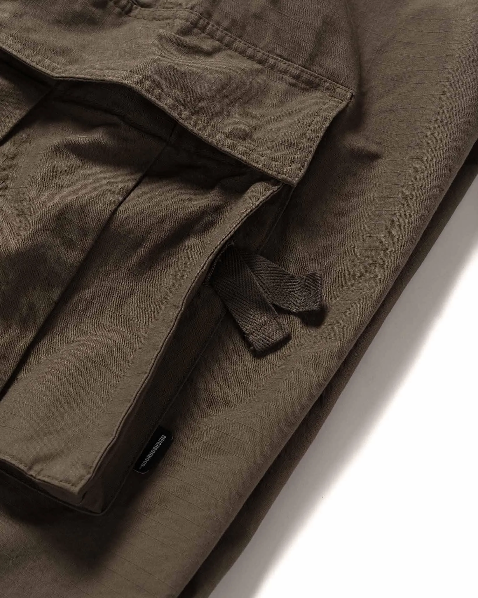 Wide Cargo Pants Brown