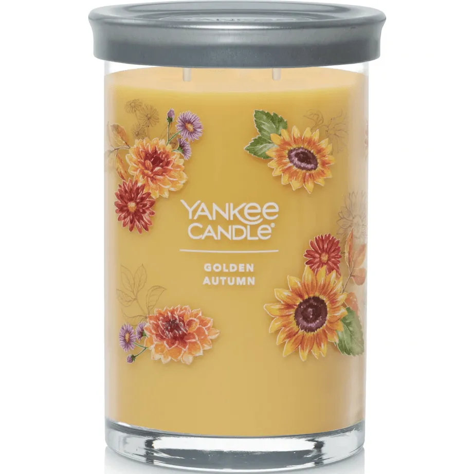 Yankee Candle Golden Autumn Signature Collection Large Tumbler