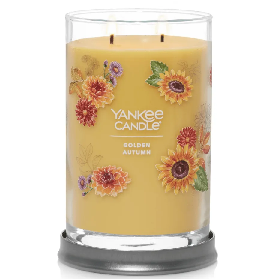 Yankee Candle Golden Autumn Signature Collection Large Tumbler