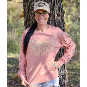 Yee Haw Blush Sweatshirt