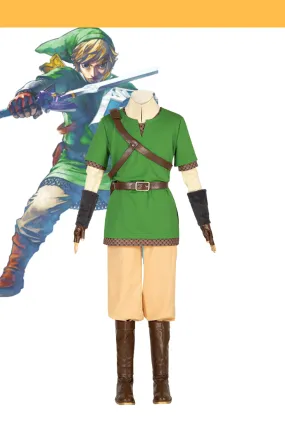 Zelda Skyward Sword Link Cosplay Costume