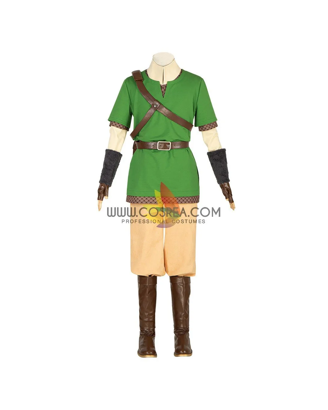 Zelda Skyward Sword Link Cosplay Costume